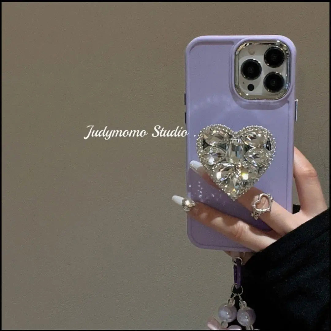 Pink Diamond Telescopic Bracket Phone Grip Tok Griptok Holder Ring Phone Accessories Phone Stand Holder Girl Wonmen Gift