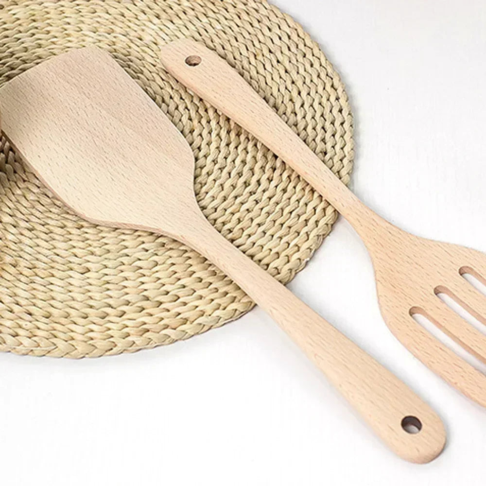 Wood Spatula Kitchen Accessories Non-Stick Cookware Cooking Tools Gift Wooden Shovel Kitchen Tool Kitchen Cooking Utensil Tool