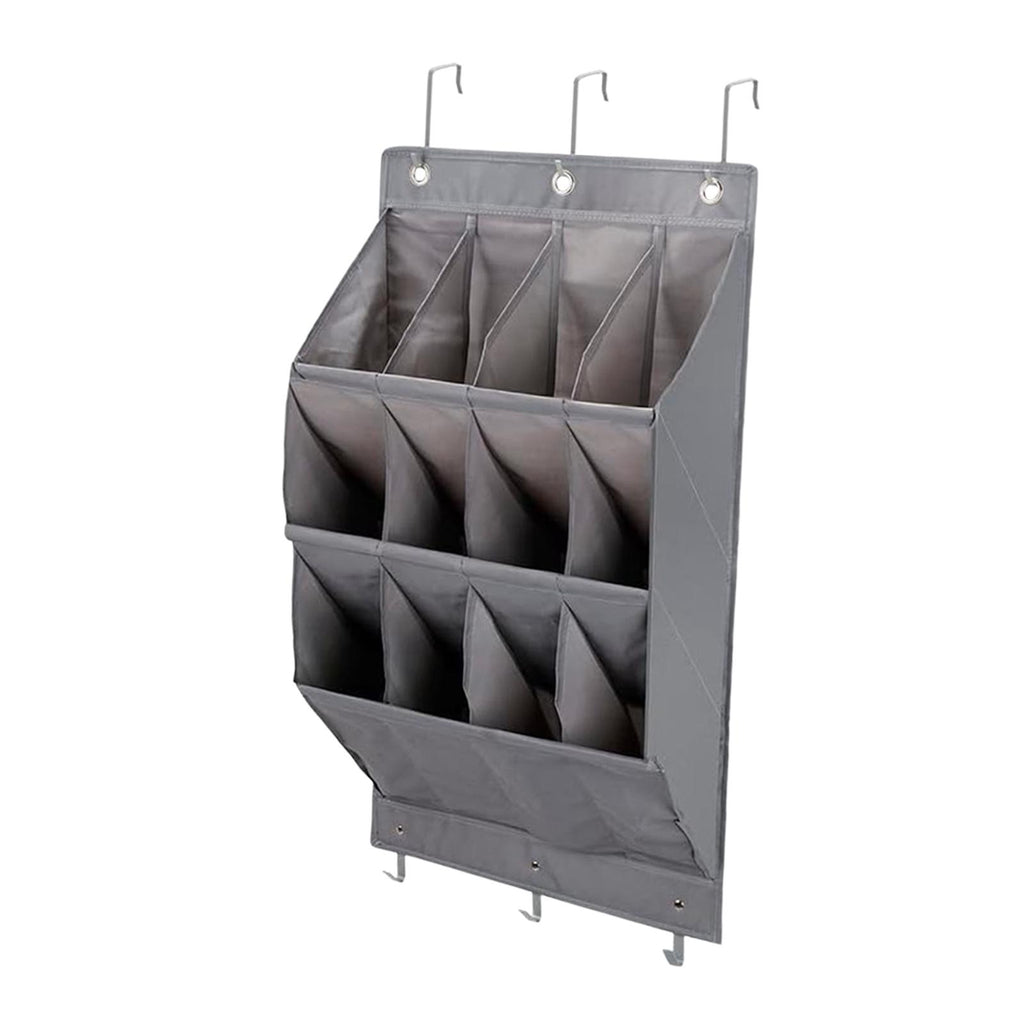 Hanging Shoe Organizer with 3 Hooks for Men Women Kids Shoe Rack for Door Shoe Organizer for Towels Clothing Bags Baby Items