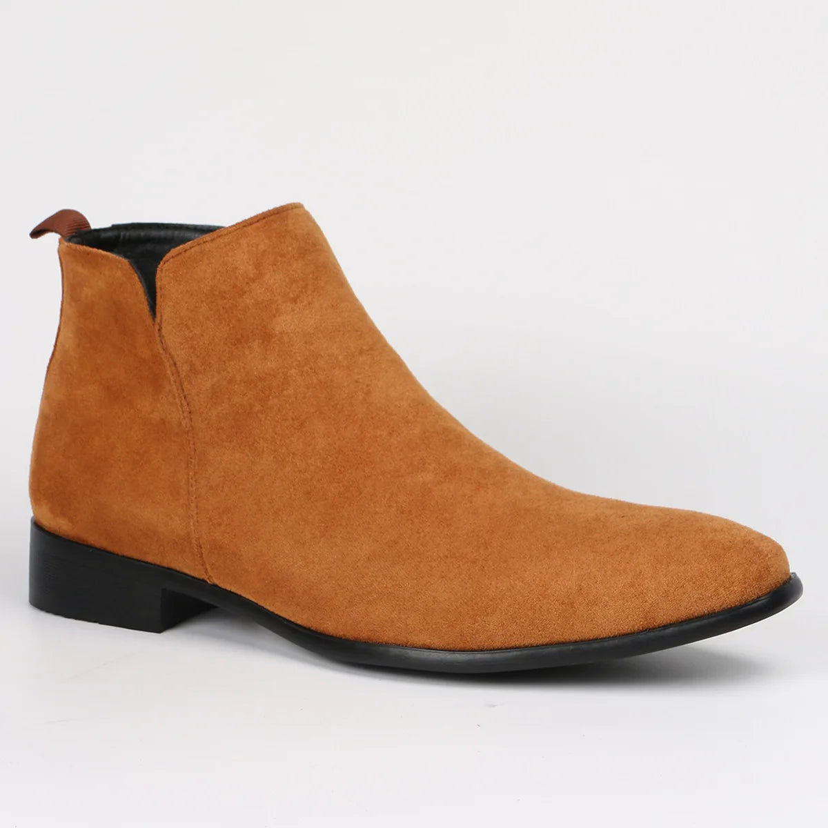 Men's Chelsea Boots Luxury Casual Leather Boot 2025 New Suede Ankle Boots for Men Business Dress Boots Big Size 48 Botas Hombre