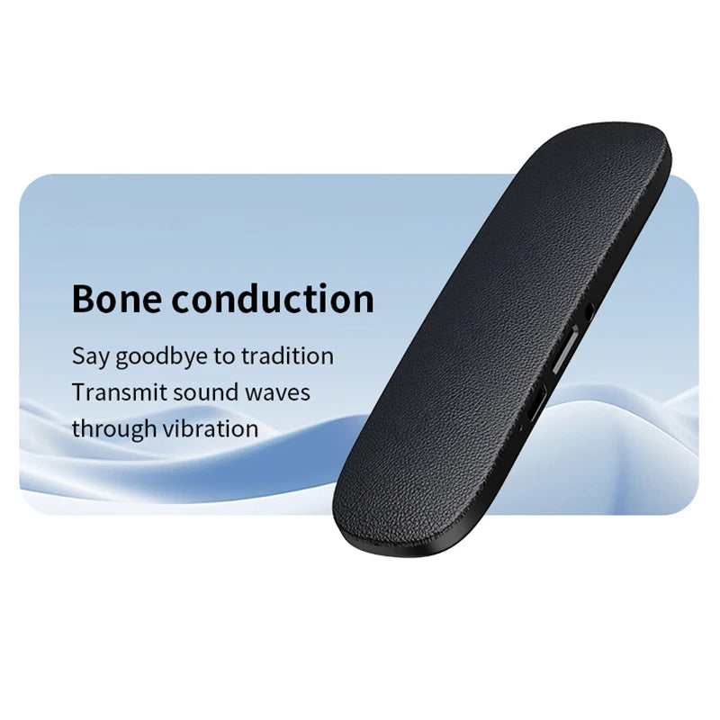 Bluetooth 5.4 Under Pillow Speaker Bone Conduction Speaker Noise Reduction Stereo Music Player With TF Card Slot Timed Shutdown