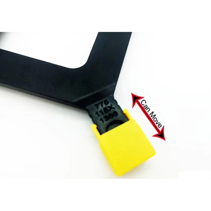 New Multi-Platform 775/1150/1155/1156/1366 CPU Backplane Desktop Computer Common Backplate CPU Cooler Bracket-br188
