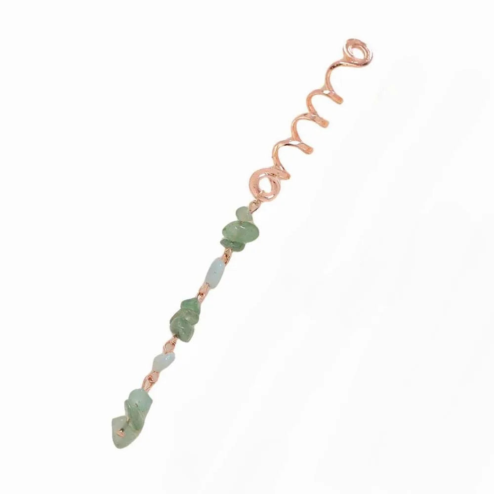 Styling Hair Accessories Dreadlock Hair Jewelry Metal Braid Headdress Hip-hop Dangle Dreadlock Side Clip Personality Spiral