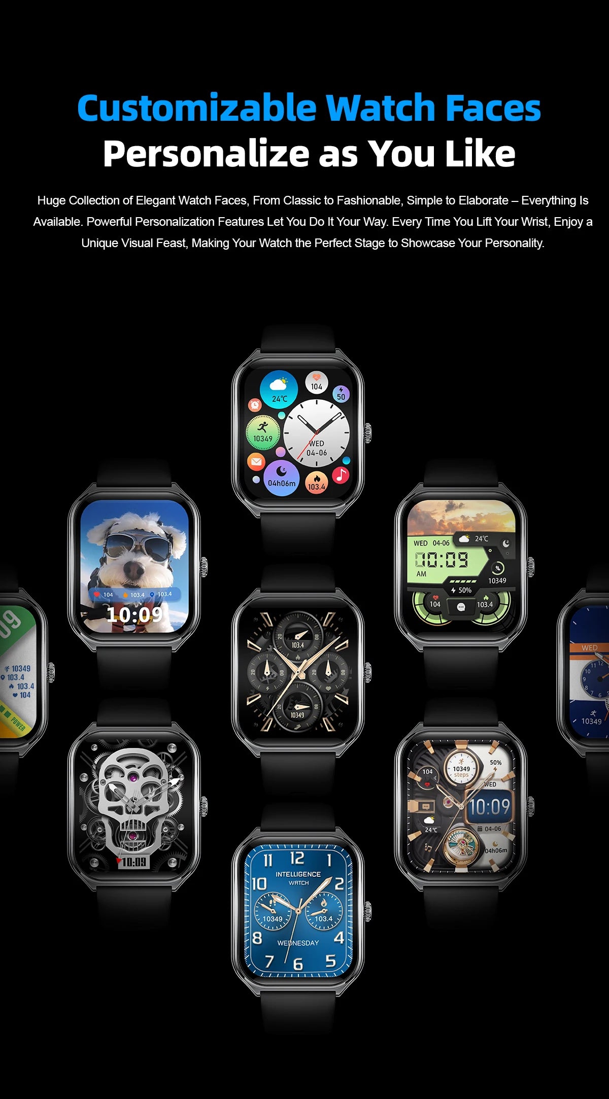 2026 Selling New Smart Watch Men Women Newest Sports SmartWatch Faces Heart Rate HD BT Call Waterproof Watches For Android iOS