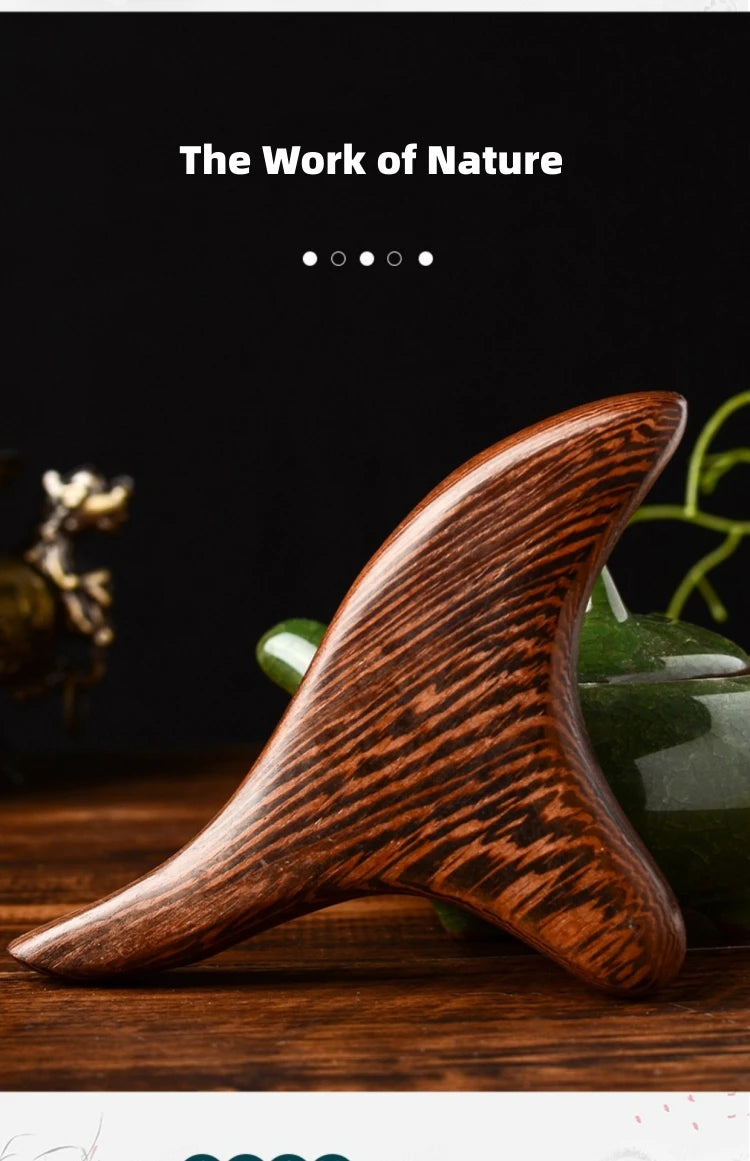 Portable Lightweight Wood Massage Tool Gua Sha for Lymphatic Facial Massage And Muscle Relief Scraping Body Tool for Relaxation