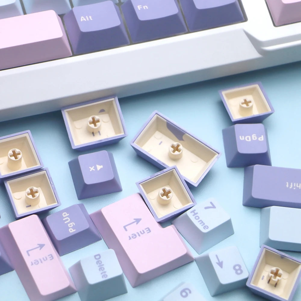 126Keys Cherry Keycap Key Cap for Mechanical Keyboard Like K86 K500 K617 GMK67 GMK87 RK ETC Game Keyboard for MX Switch Keyboard