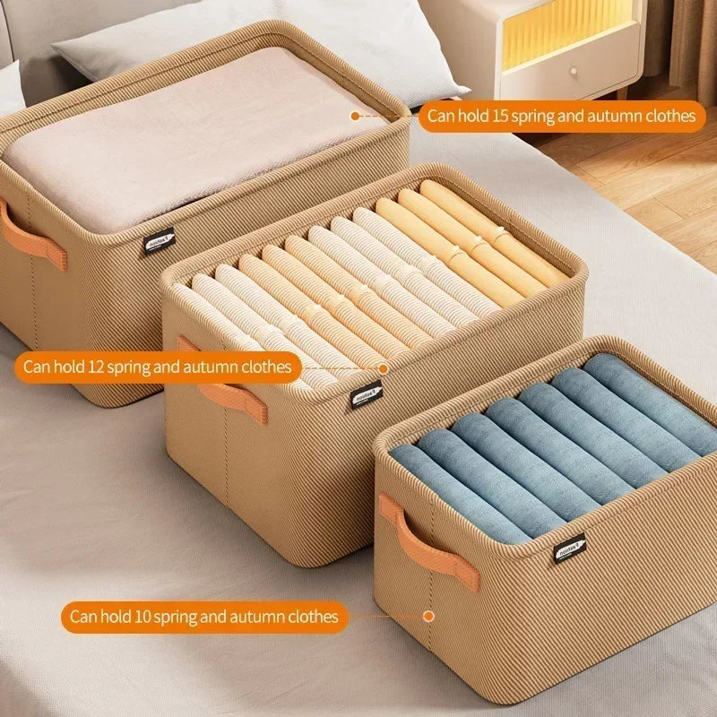 Wardrobe Organizer Box for Storage in The Closet Underwear Drawers Storage Bedroom Cabinet Socks Bra Storage Pants Organizer