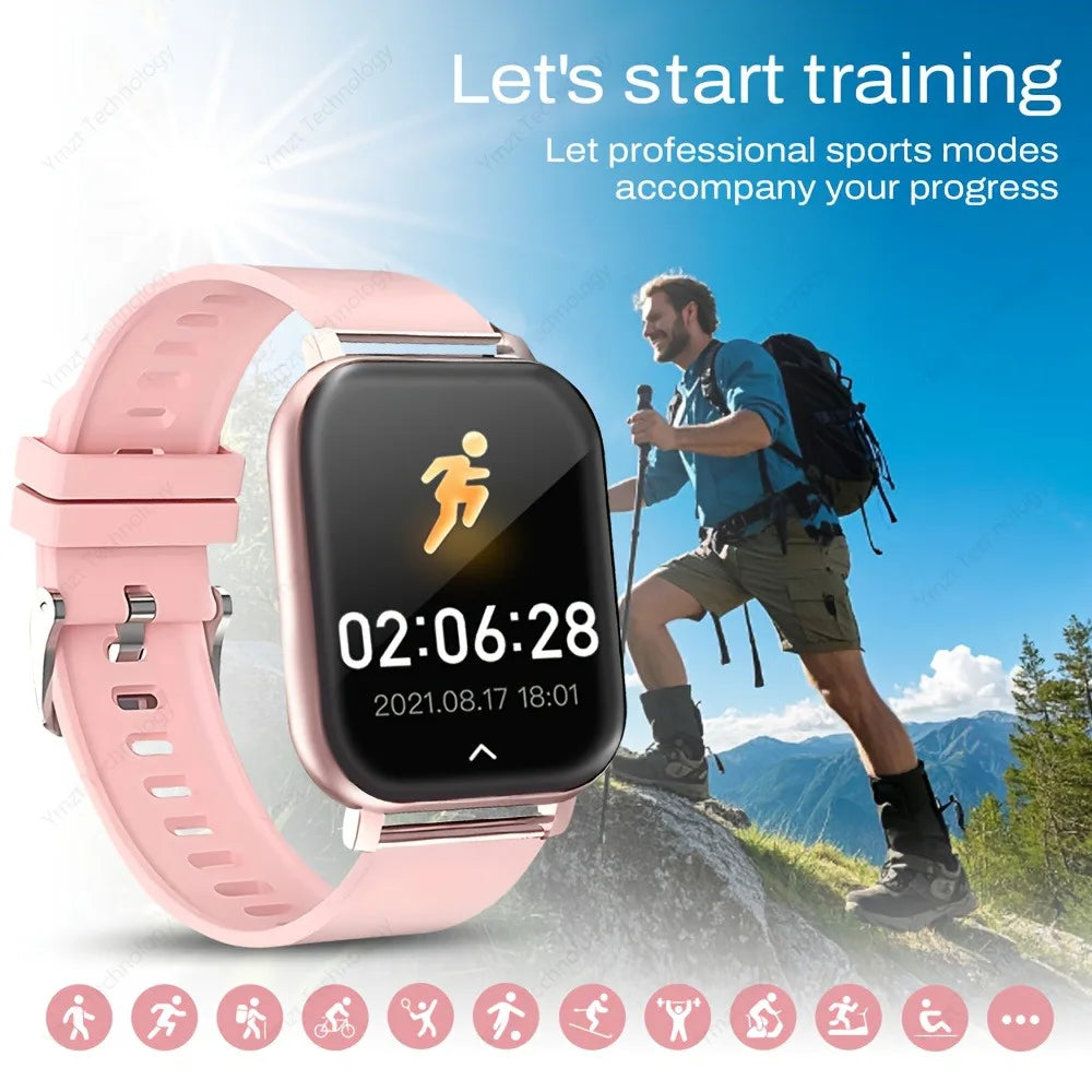 2025 New 4.65cm  Touchscreen Smartwatch with WirelessVoice180mAh Rechargeable Battery Sleek Smartwatch  Alloy Case Watch Smart