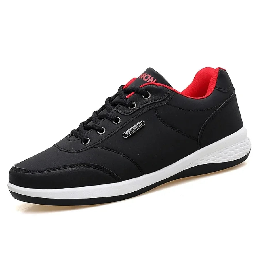 Men Shoes Sneakers PU Leather Trend Casual Shoes Breathable Leisure Male Sneakers Non-Slip Footwear Men Vulcanized  Zapatillas