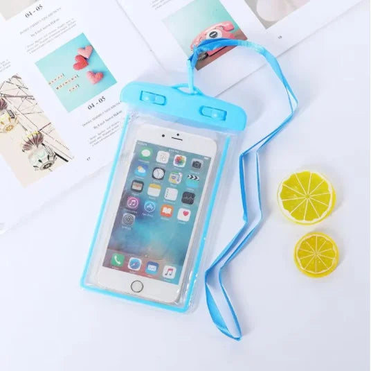 Waterproof Mobile Phone Storage Bag for Swimming, Rafting, and Diving - Keep Your Phone Safe and Dry