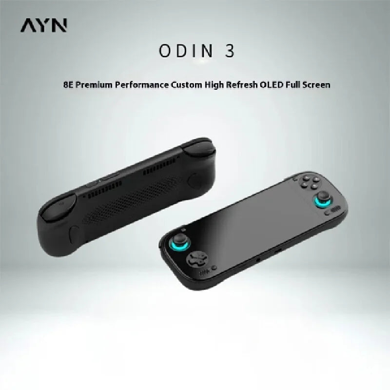 AYN Odin 3 Game Console 6Inch 1080P 120Hz AMOLED Screen Game Console 8000mAh Hall-Effect Joystick/Trigger Handheld Game Consoles