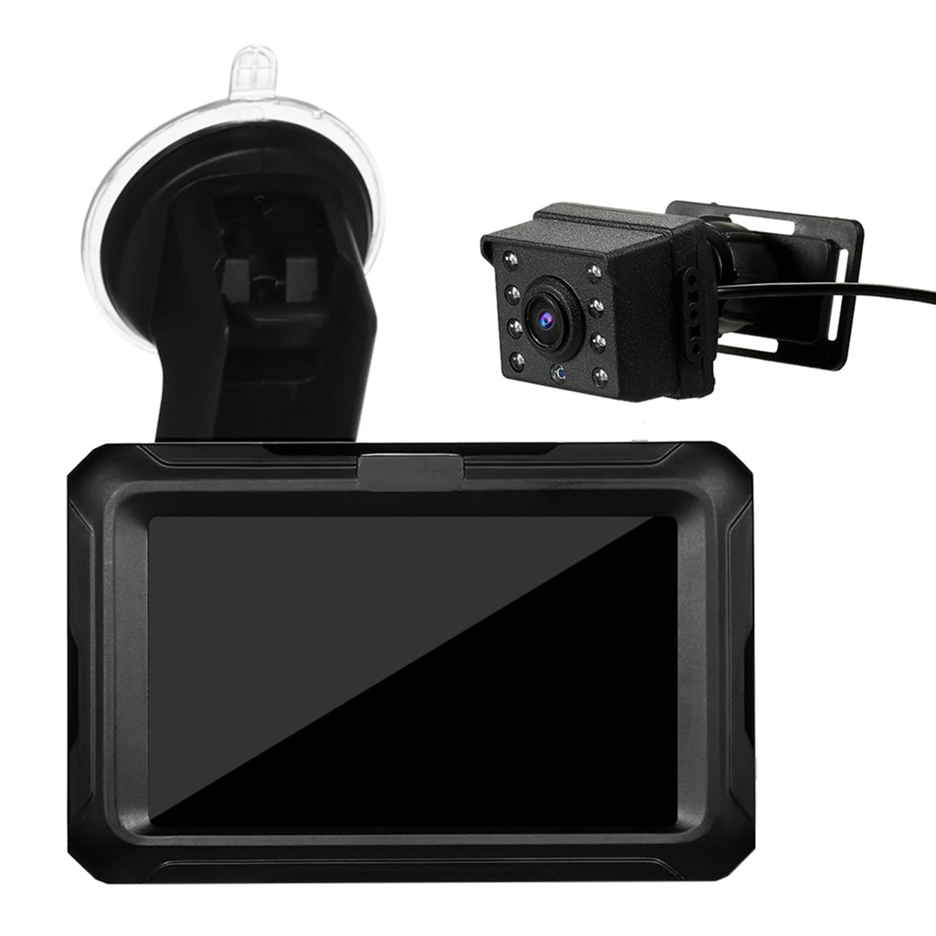 Baby Car Mirror1080P Baby Monitor with Camera Baby Car Mirror with 4.3'' IPS Screen Night Vision Function Adjustable Wide