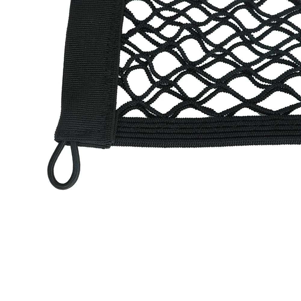 2PCS Stretchable Cargo Net Pocket Trunk Side Elastic Storage Mesh Bag Car Interior Supplies RV Accessories 25*60CM