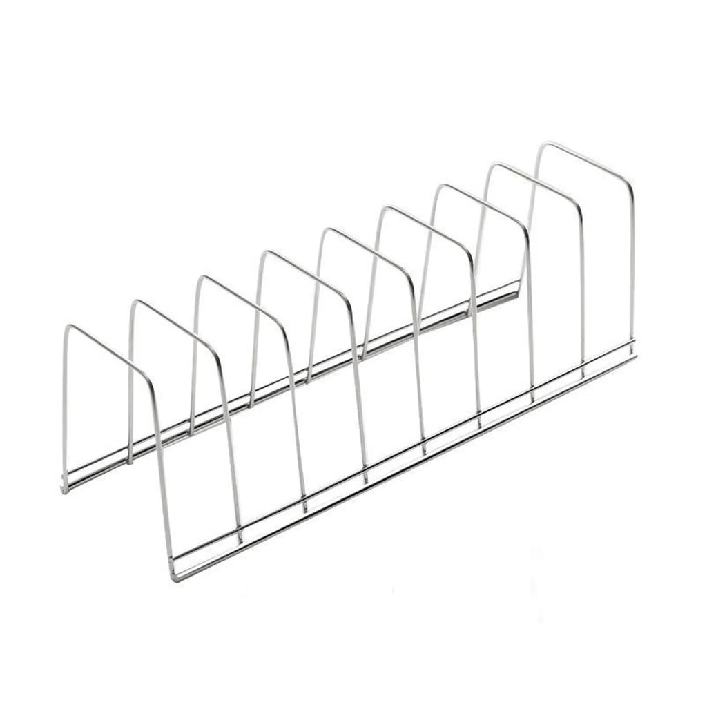 Kitchen Bowl Dish Organizer Stainless Steel Thick Walled Kitchen Dish Storage Rack Household Tableware Storage Stand Accessories
