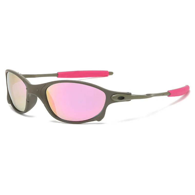 Retro Sun Glasses De Sol Masculino Colorful Sport Sunglasses Goggles UV400 Windproof Sunglasses for Men Women Fashion Eyewear