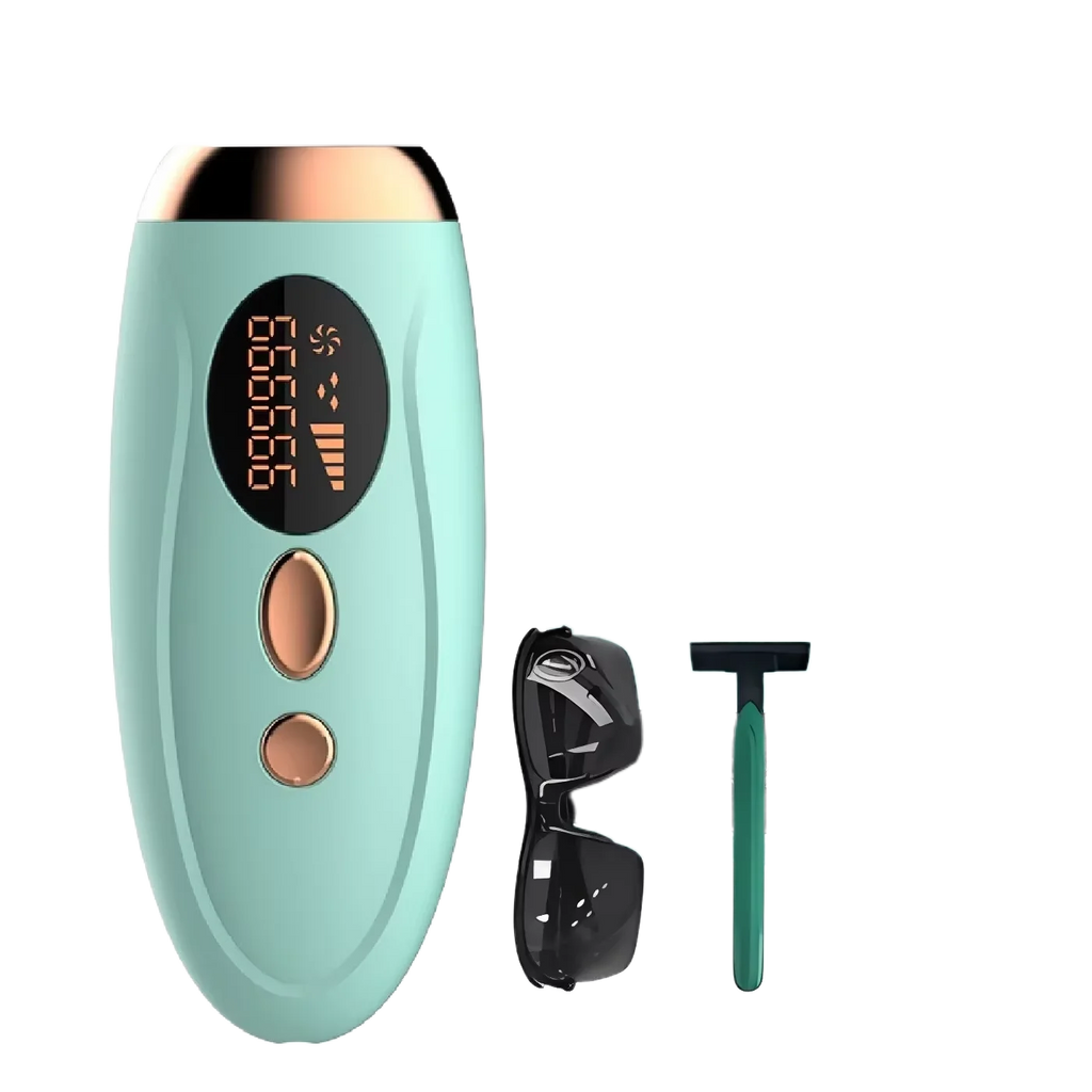 Portable IPL Laser Epilator 999999 Flashes - Painless, Permanent Hair Removal for Women’s Body and Bikini Line