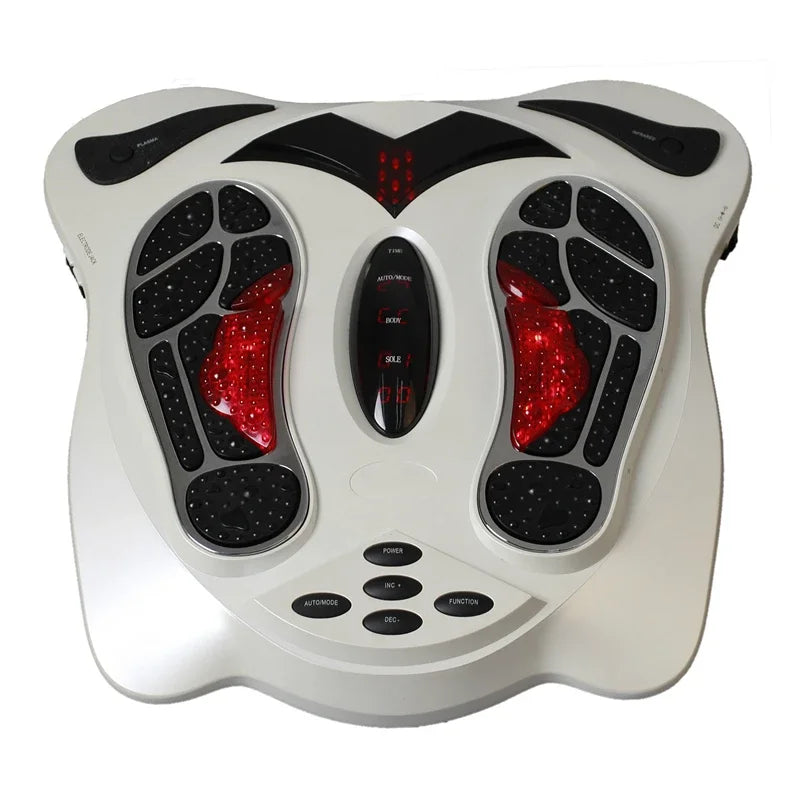 Foot Massager Electric Vibrator  Leg Exerciser With Remote Control Health Care Body Massage Bio Shaker Heating Therapy Machine