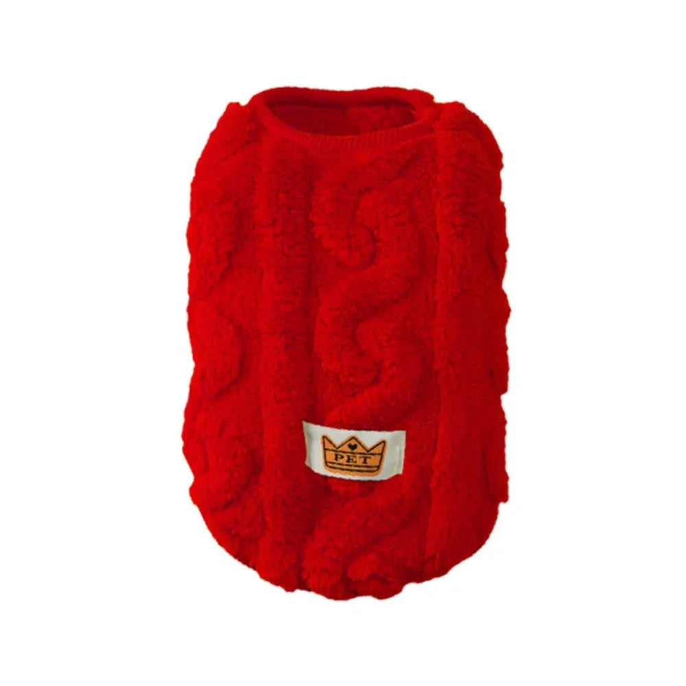 Soft Fleece Dog Clothes For Small Dogs Cats Sweater Autumn Winter Warm Puppy Vest Apparel French Bulldog Yorkshire Pet Costume