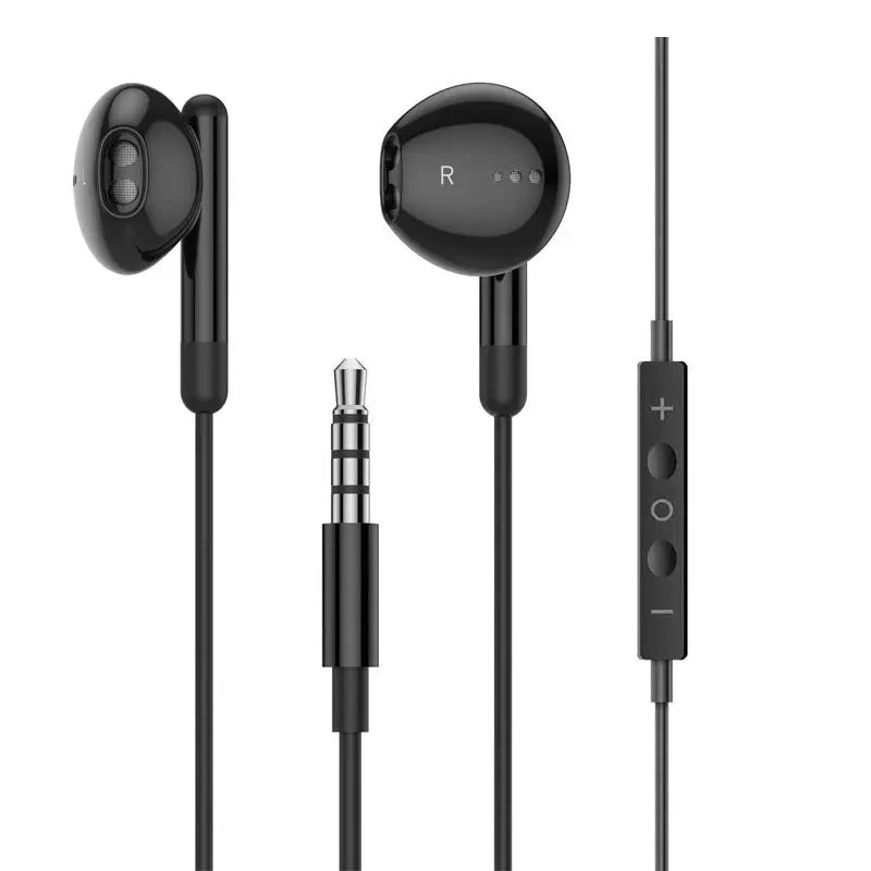 USB Type C 3.5mm Wired Headphones with Microphone Volume Control Wired Earphone Earbuds Bass In Ear Headphones Sport Headset