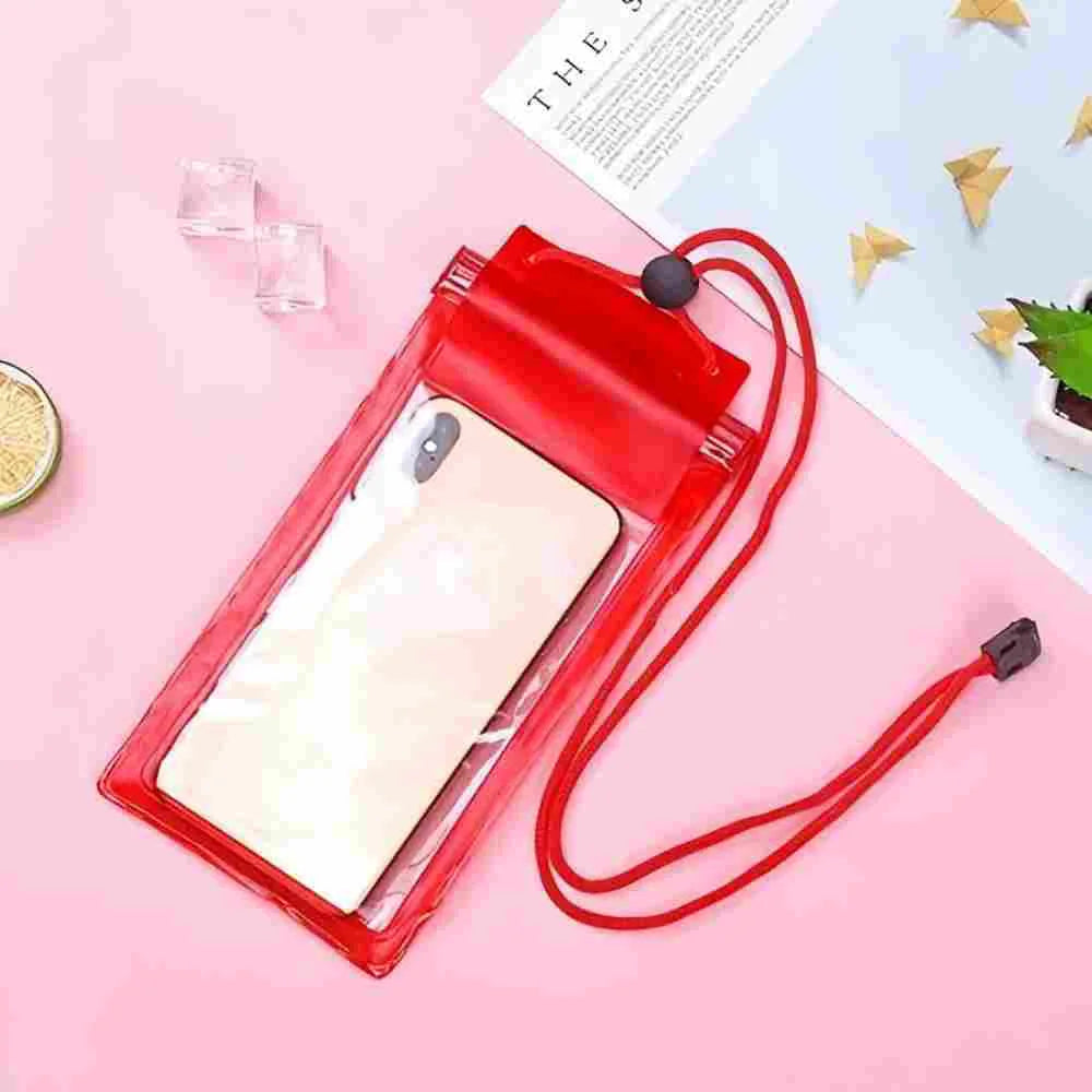 Summer Waterproof Phone Pouch Swimming Beach Dry Bag Phone Case Cover Camping Skiing Holder for iPhone Xiaomi 15 All Cell Phone