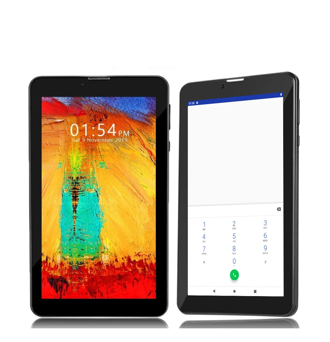 7 INCH DDR 1GB RAM EMMC 16GB ROM Android 11 Phone Call Tablet PC SC7731 Quad-Core 1.3GHz Dual Camera WIFI 1024 x 600  IPS 717qw