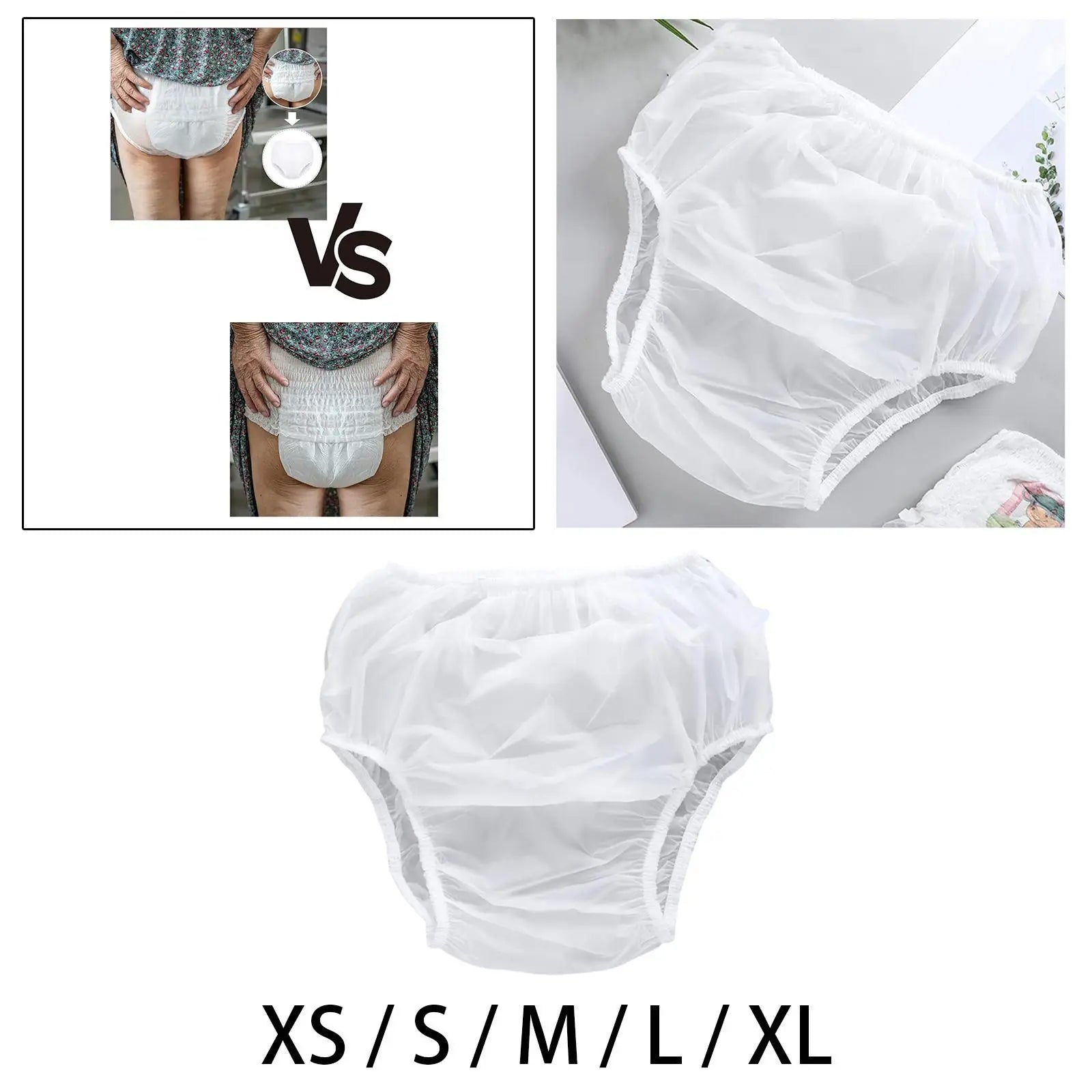 Adult TPU Waterproof Cloth Diaper Comfortable Washable Breathable High Quality Undewears Accessory for Senior People Old People