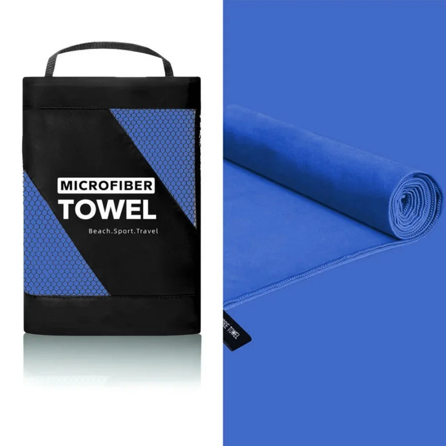 Microfiber Beach Towel Quick Dry Soft Absorbent Sand-Free Lightweight Travel Towel for Swimming Pool Spa Home
