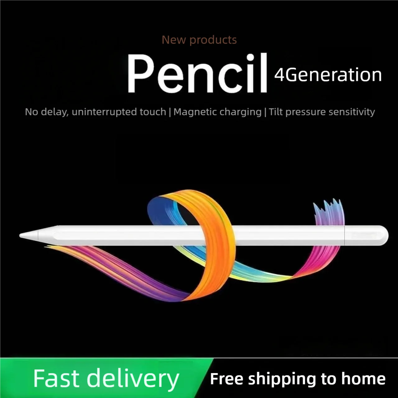 For iPad Pencil Stylus Pen Air 6 M2 Pro M3 with Tilt for iPad Pro mini 5 6 7  Accessories iPad Pro 11 12.9 /11Air Mini Touch Pen