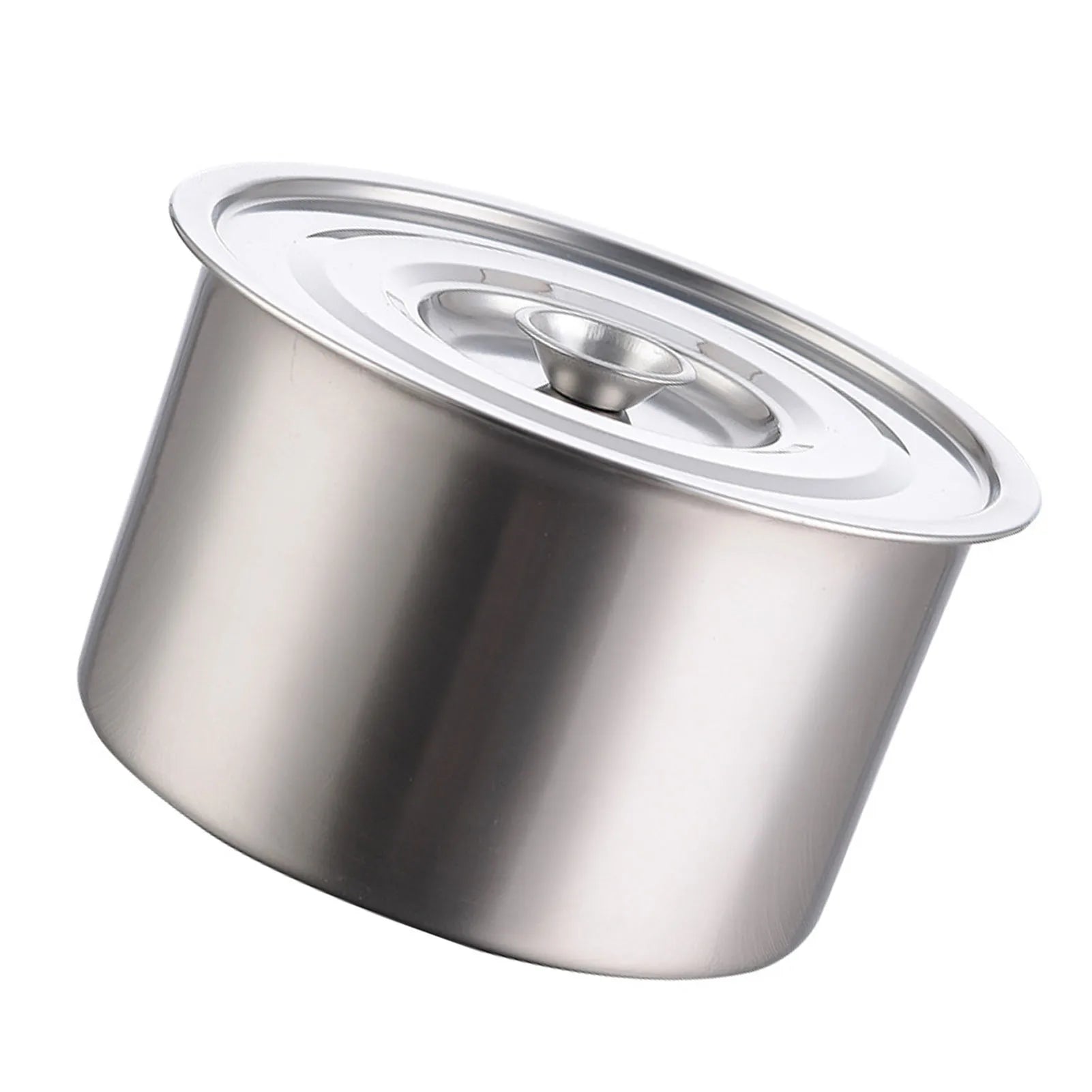 Stockpot Stainless Steel Easy to Clean High Temperature Resistant Multifunctional Soup Pot with Lid for Seasoning Eggs