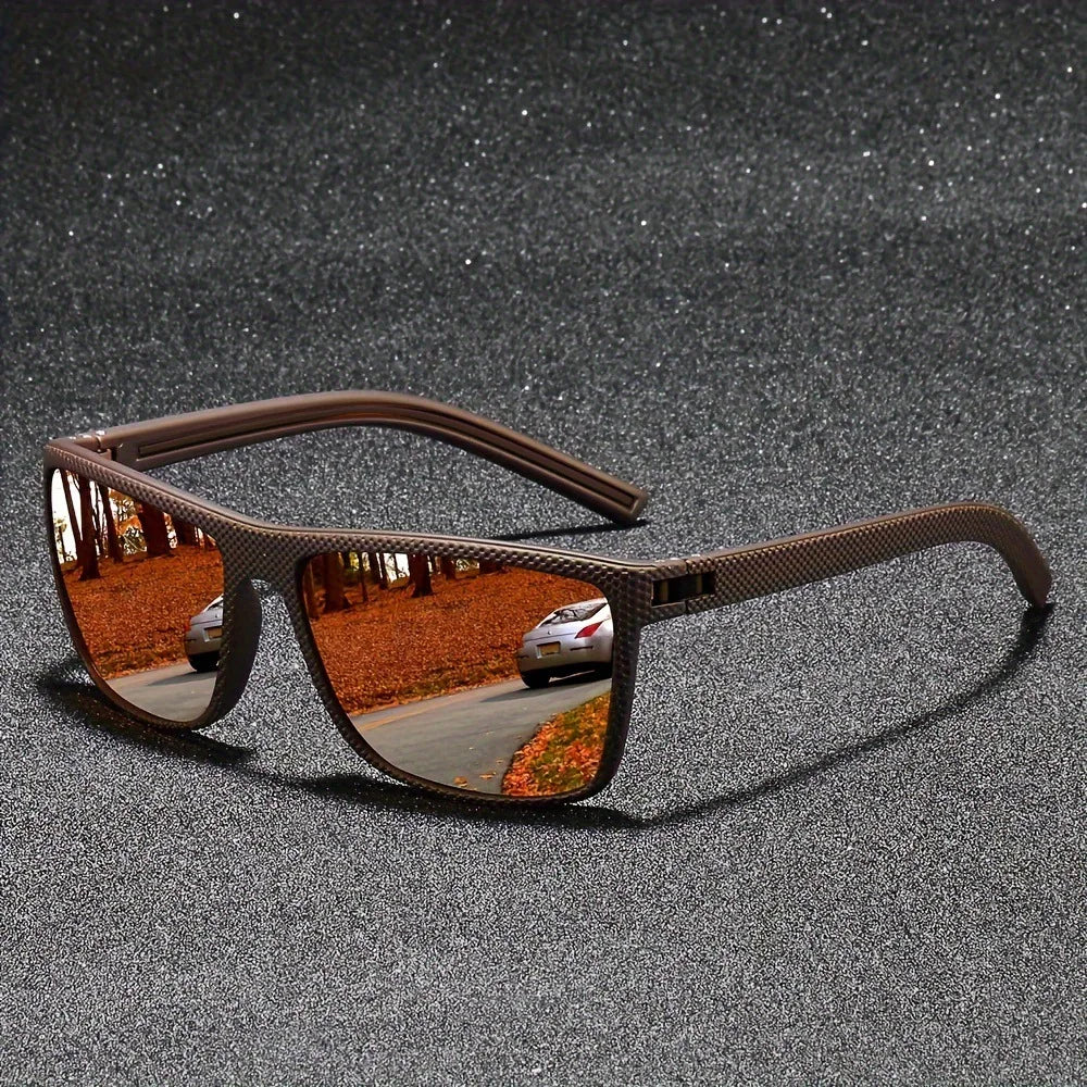 2025 New Retro Sports Sunglasses UV400 - Lightweight Wrap-Around Unisex w/ Full-Cover Lens for Cycling, Running & Hiking