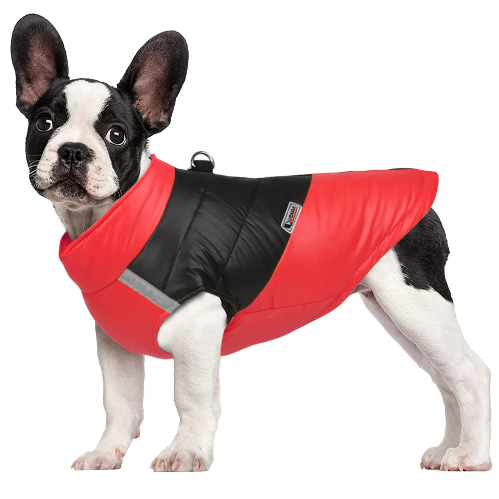 Waterproof Dog Jacket Winter Warm Dog Clothes for Small Large Dogs Puppy Vest Chihuahua Coat French Bulldog Yorkie Pug Costume