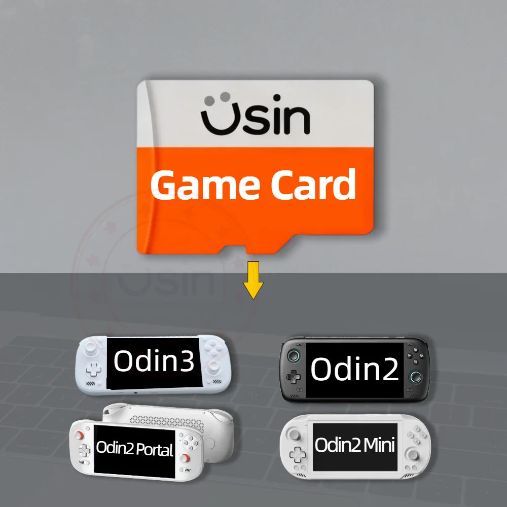 Game SD Card For Ayn ODIN3 ODIN2 MINI PORTAL Retro games Gaming Android Portable Handheld Console Memory TF HIGH speed 1TB 512G