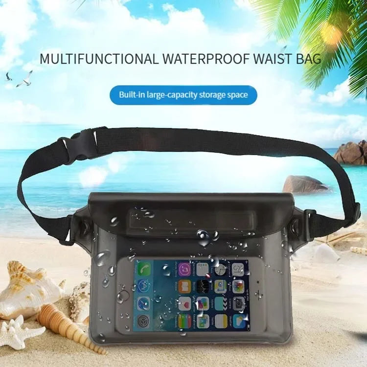 Floatable Waterproof Pouch for Aquatic Activities - Multi-Sport Dry Bag with Phone Compartment (Beach/Surf/Boating)