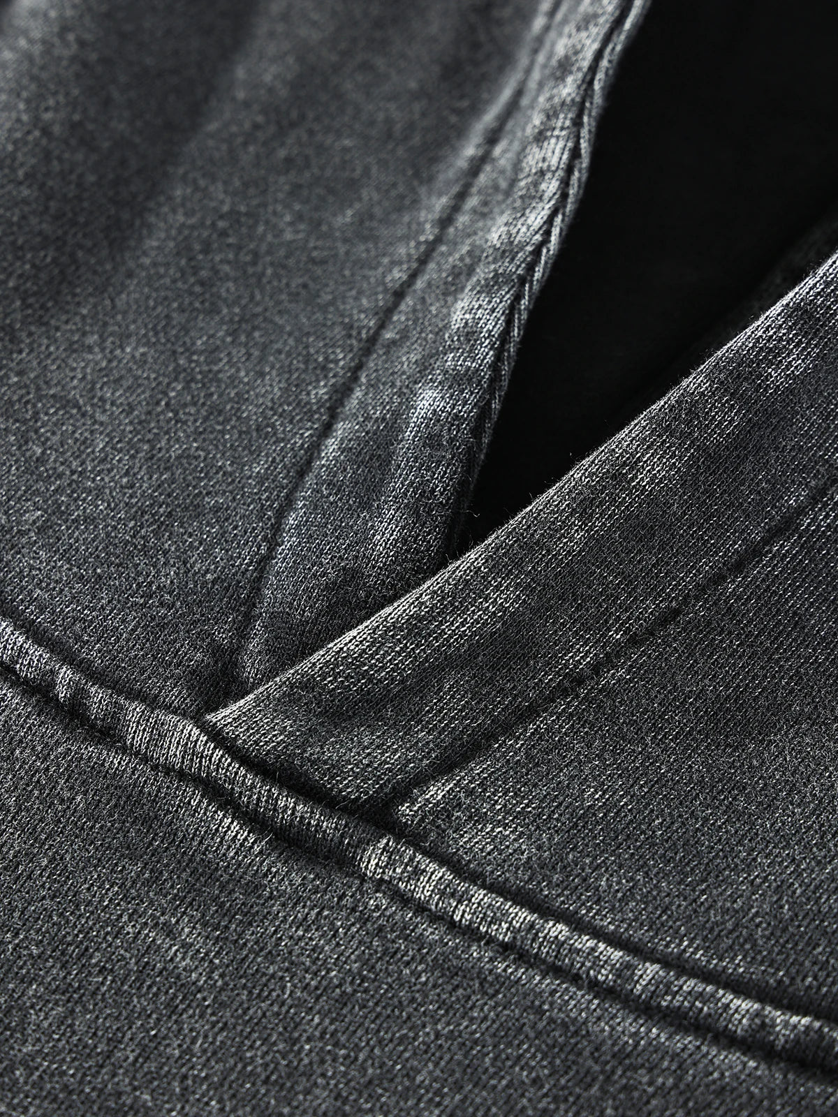100% Cotton Men's Clothing Vintage Black Acid Wash Hoodies Men Women Oversized Hip Hop Sweatshirts Casual Pullover Y2K Clothes