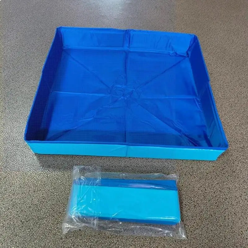 Dog Kiddie Pool PVC Folding Swimming Pool For Dog Non-Inflatable Save Space Pet Puppy Bathing Tub pet bathtubs