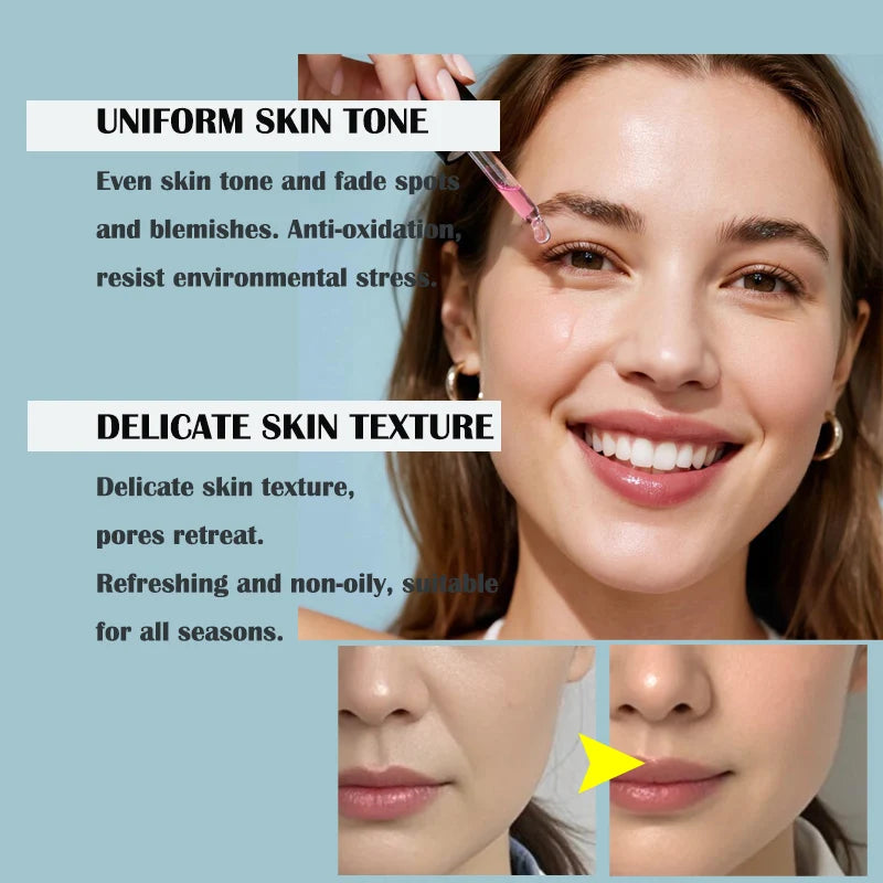 5 In 1 Face Serum 30% Vitamin C Moisturizing brightening Vitamin C Hyaluronic Acid Facial Serum Shrink Pores Skin Care