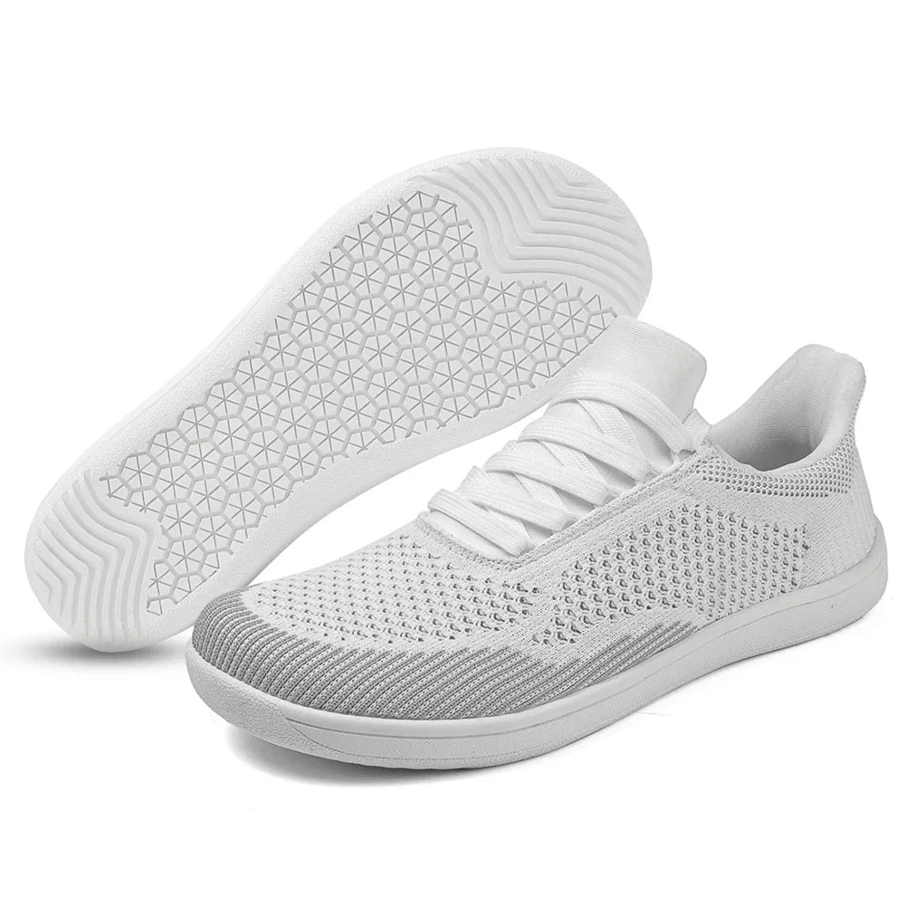 Minimalist Barefoot Shoes Breathable Wide Toe Cross Trainer Hands Free Walking Sneakers Lightweight Trekking Shoes for Men Women