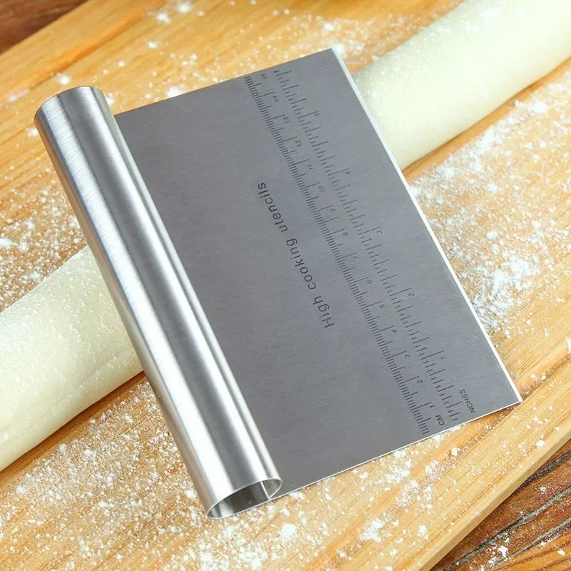 Baking Decorating Tools, DIY, Pastry Cutters, Cake Scraper, Dough Scraper, Fondant Spatulas, Edge, Cooking, Stainless Steel