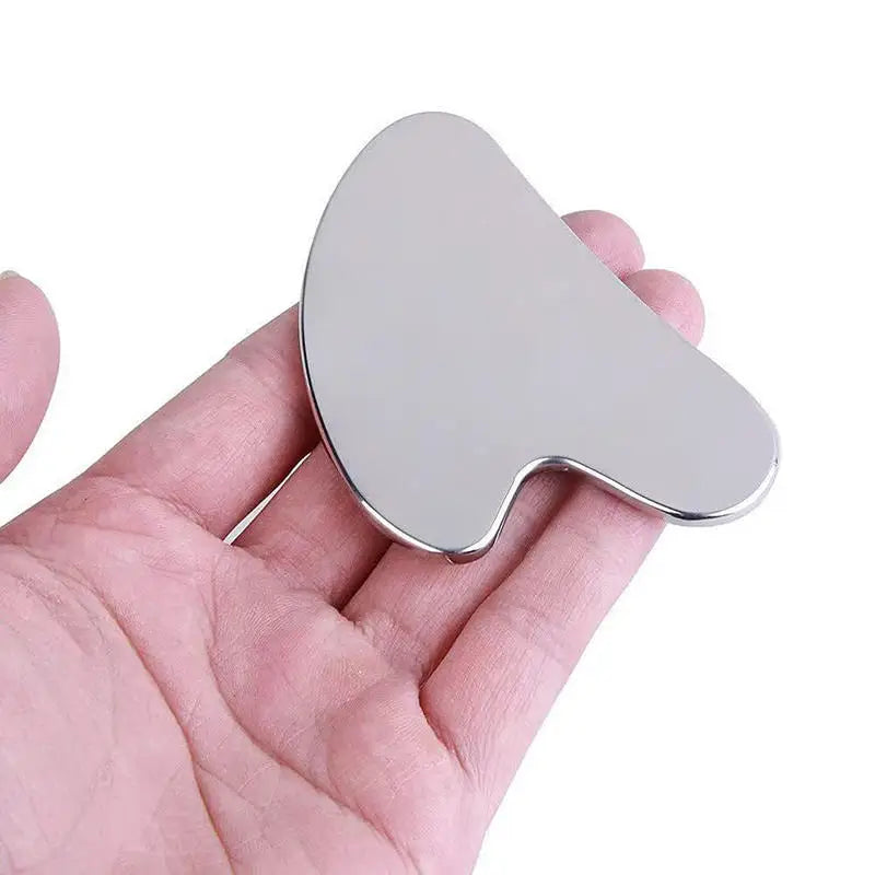 Gua Sha Board Guasha Massage For Face Stainless Steel Body Massager Facial Scraping Plate Guasha Scraper For Neck Back