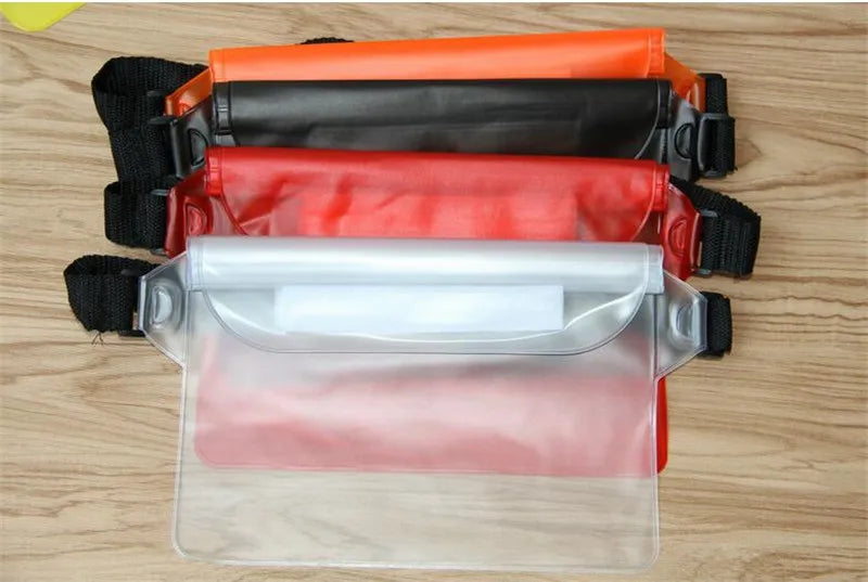 High Waterproof Sealing Swimming Bag Large Size Transparent Underwater Dry Protection Bag for Iphone Mobile Phone Pouch