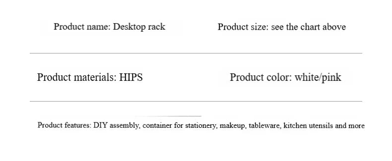Multi-functional 3-tier Desktop Organizer, Desktop Shelf, Hole Board, Pen Holder Office Desk Organizer, Desk Desk Organizer