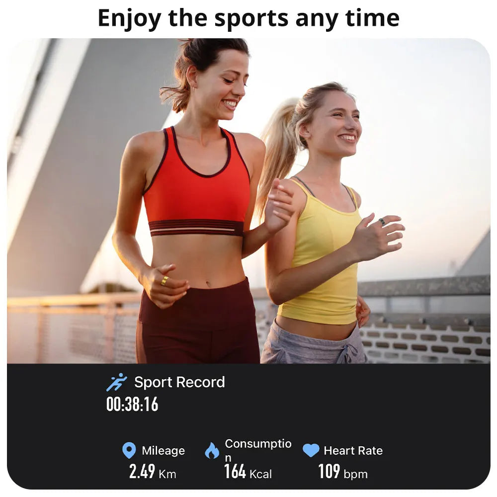 2026 R06 Smart Ring Men Women Health Monitor IP68 Waterproof Man Smartring Fitness Tracking Smart Rings Multiple Sport Modes