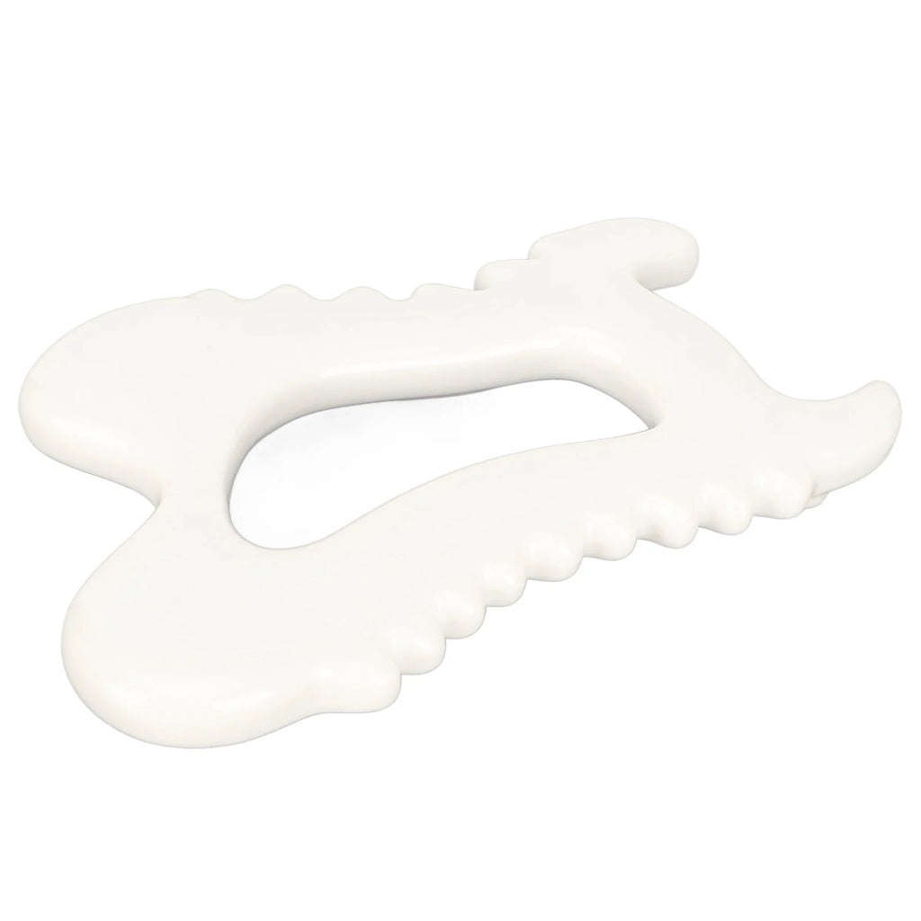 Gua Sha Tool Ceramic Antistatic Easy To Use Good Thermal Conductivity Gua Sha Massage Scraping Tool for Leg Body