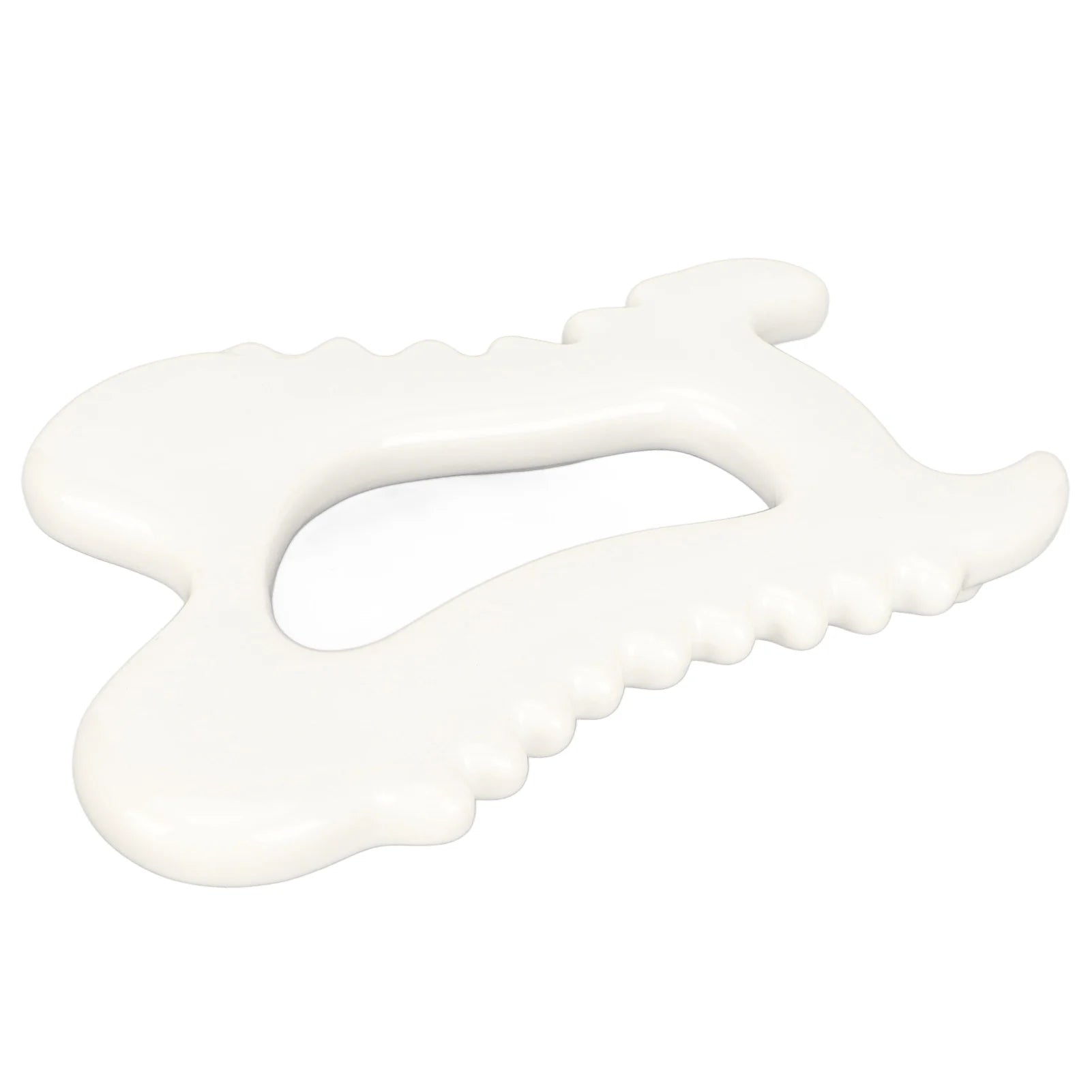 Gua Sha Tool Ceramic Antistatic Easy To Use Good Thermal Conductivity Gua Sha Massage Scraping Tool for Leg Body
