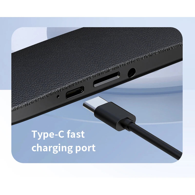 Bluetooth 5.4 Under Pillow Speaker Bone Conduction Speaker Noise Reduction Stereo Music Player With TF Card Slot Timed Shutdown