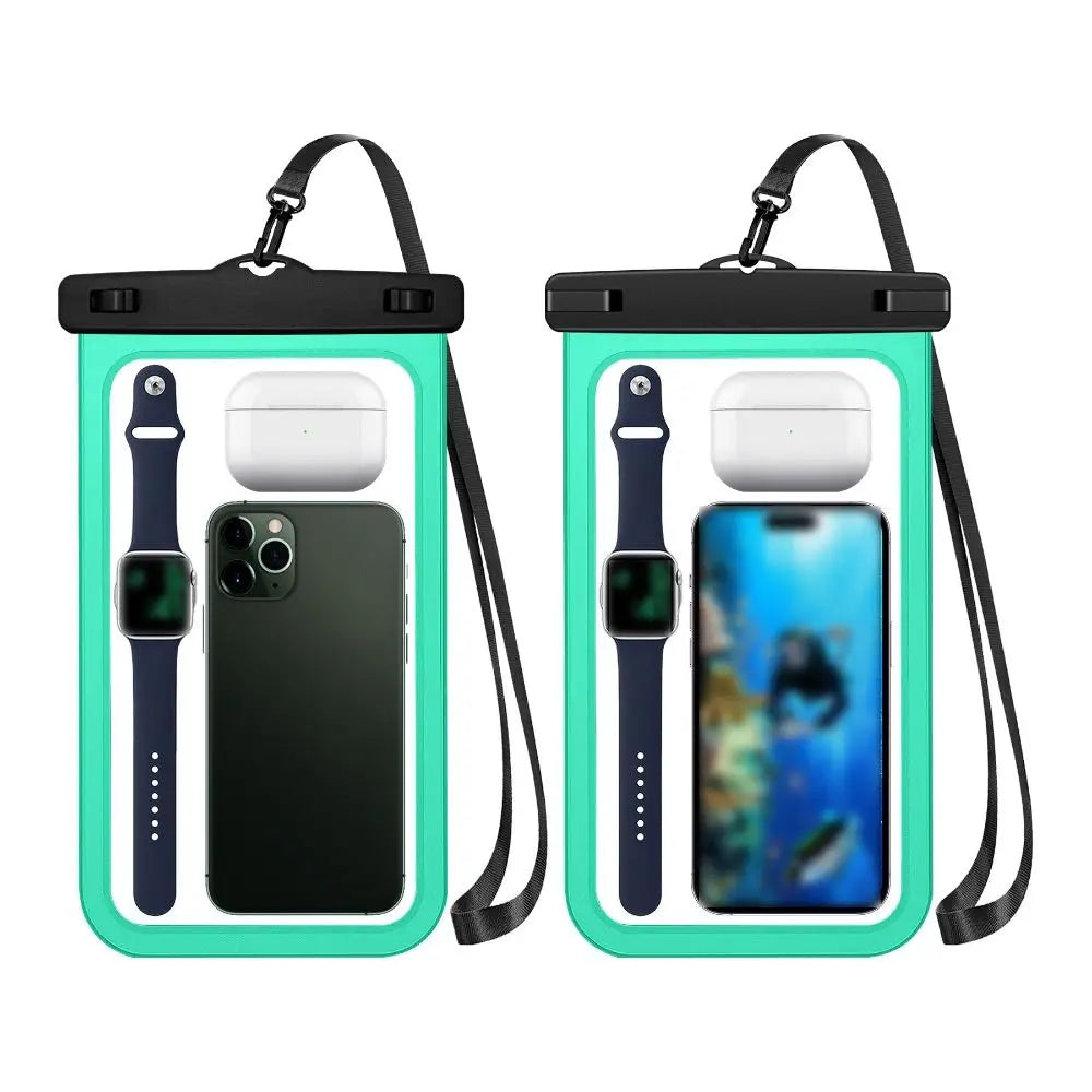 Waterproof Mobile Phone Bag Touchable Screen Large Capacity Phone Protector Pouch PVC Universal Underwater Dry Bag