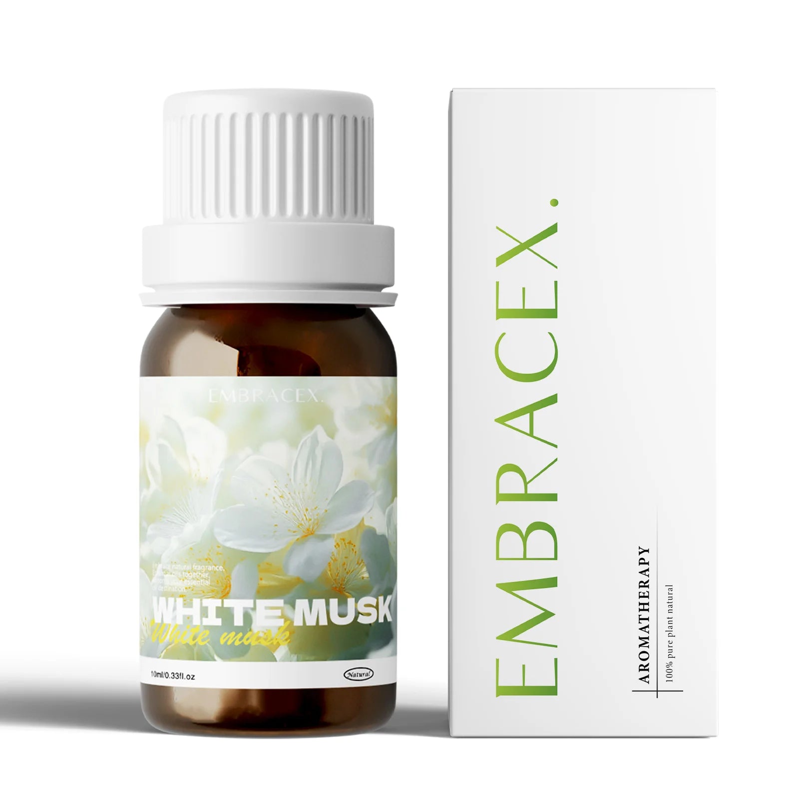 10ml White Musk Oil 100% Natural Essential Oils aromatherapy for Skin & Hair Body & Candle Making massage oil female perfume
