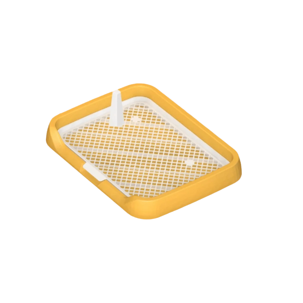 Pet Urine Basin Splash-Proof Dog Training Toilet Removable Net Mesh Dog Potty Toilet Open Top Plastic Pet Potty Pads Indoor Use
