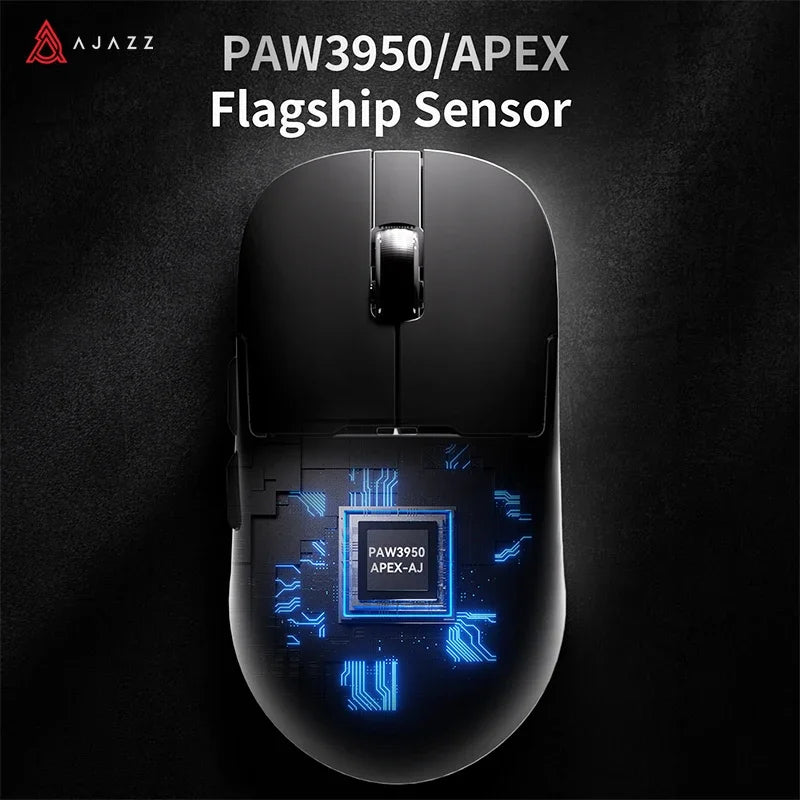AJAZZ AJ159 2.4G USB Wireless Mouse Bluetooth 2.4G Gaming Mouse 26000 DPI Programmable Buttons Mice for Gamer Mouse PC Laptop