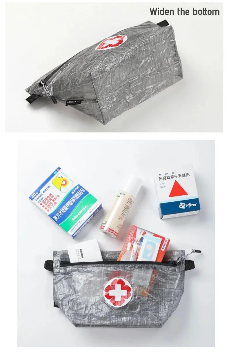 Ultralight Outdoor Storage Bags Waterproof Compression Dry Sack Flat Pouch First Aid Bag Multi Size Travel Camping Organizer